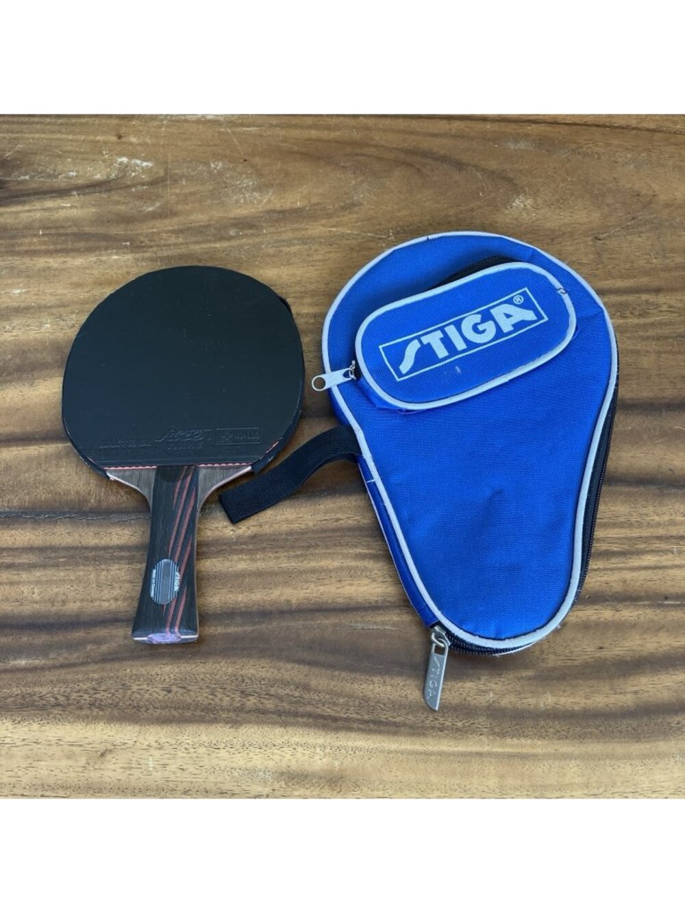 Stiga Table Tennis Racket 68-010 / 49-003 W/Case - Japan